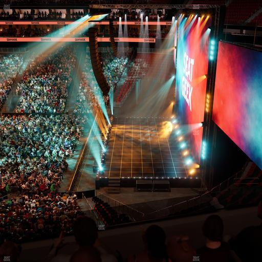 Prudential Center - Section Verizon Lounge Box 9 Seat View