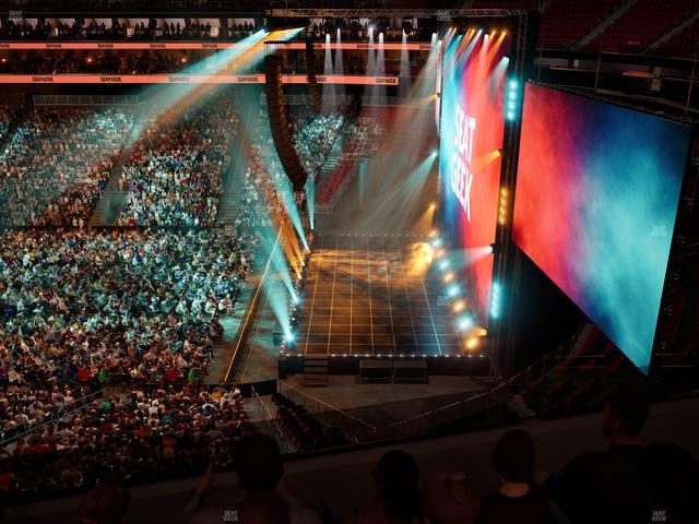 Prudential Center - Section Verizon Lounge Box 9 Seat View