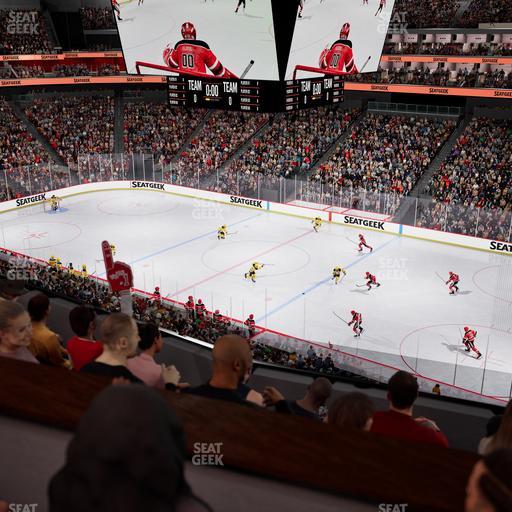 Prudential Center - Section Verizon Lounge Box 9 Seat View