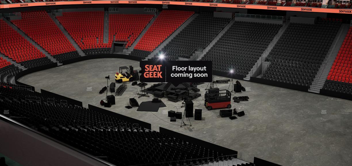 Prudential Center - Section Verizon Lounge Box 9 Seat View