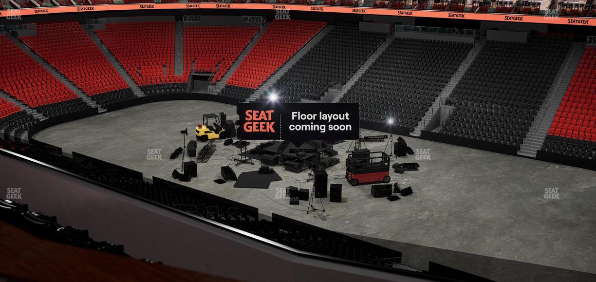 Prudential Center - Section Verizon Lounge Box 9 Seat View