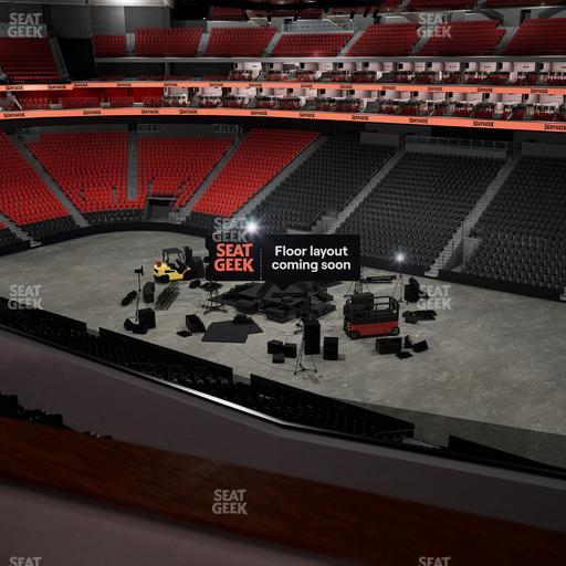 Prudential Center - Section Verizon Lounge Box 9 Seat View