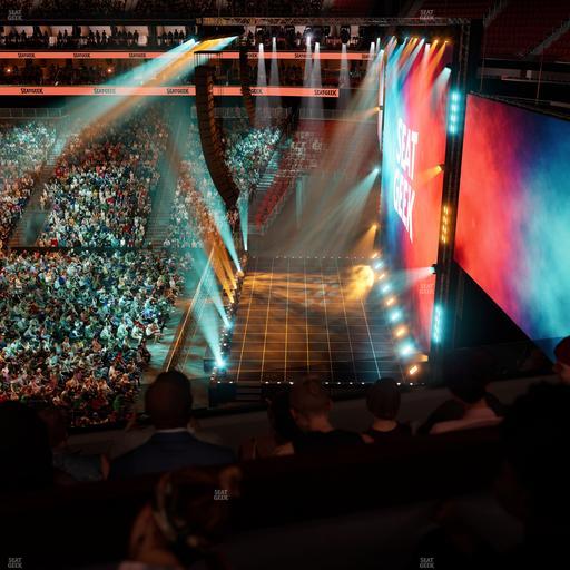 Prudential Center - Section Verizon Lounge Box 9 Seat View