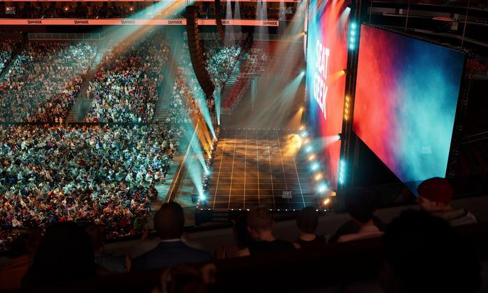 Prudential Center - Section Verizon Lounge Box 9 Seat View