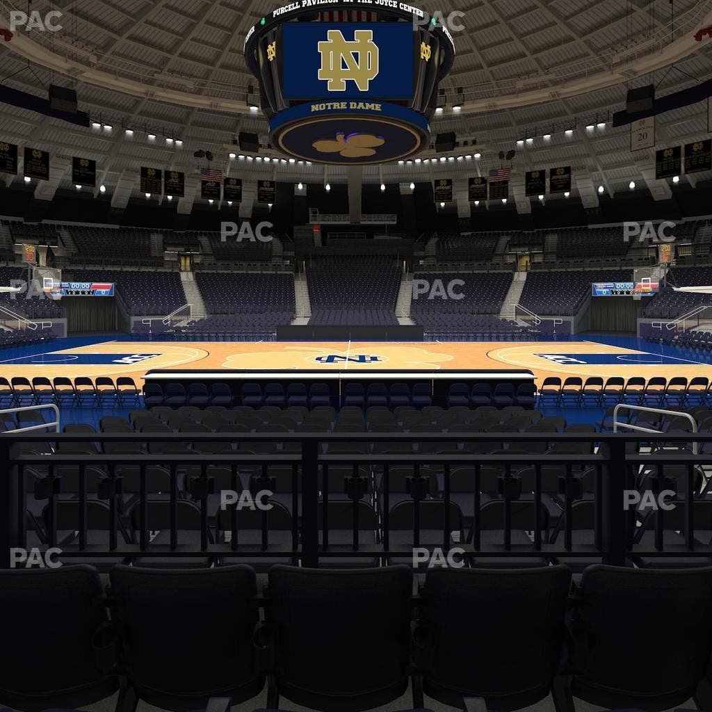 Purcell Pavilion at the Joyce Center - Section 1 Seat View