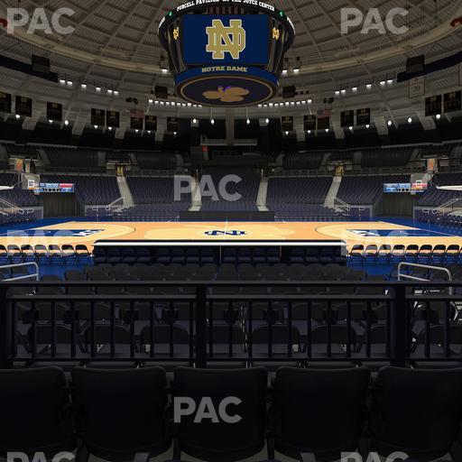 Purcell Pavilion at the Joyce Center - Section 1 Seat View