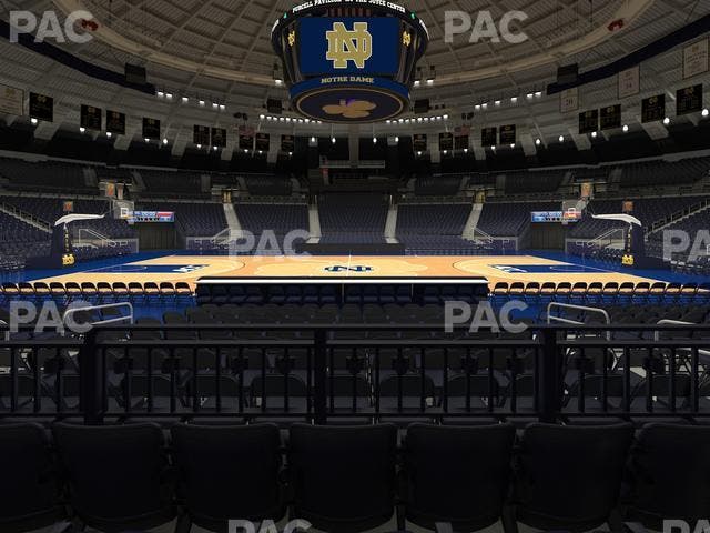 Purcell Pavilion at the Joyce Center - Section 1 Seat View