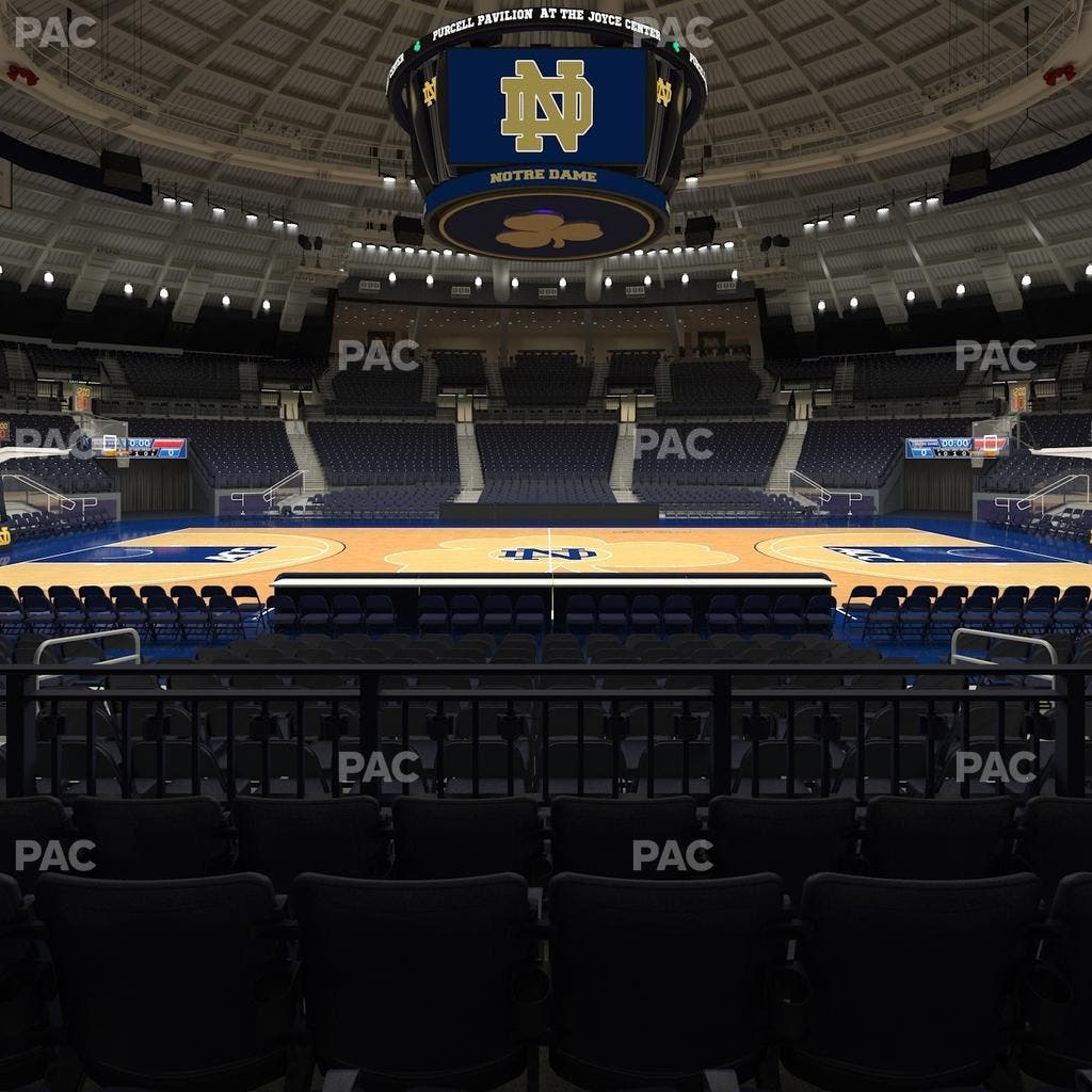 Purcell Pavilion at the Joyce Center - Section 10 Seat View