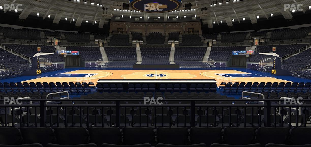 Purcell Pavilion at the Joyce Center - Section 10 Seat View