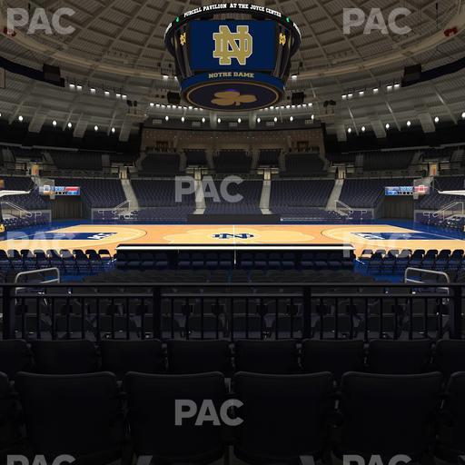 Purcell Pavilion at the Joyce Center - Section 10 Seat View