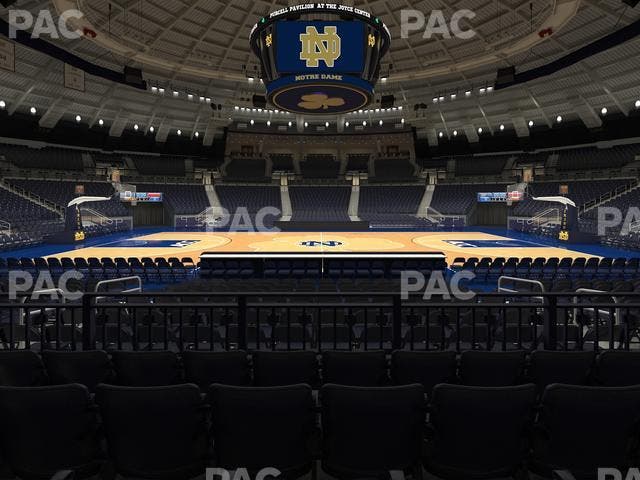 Purcell Pavilion at the Joyce Center - Section 10 Seat View