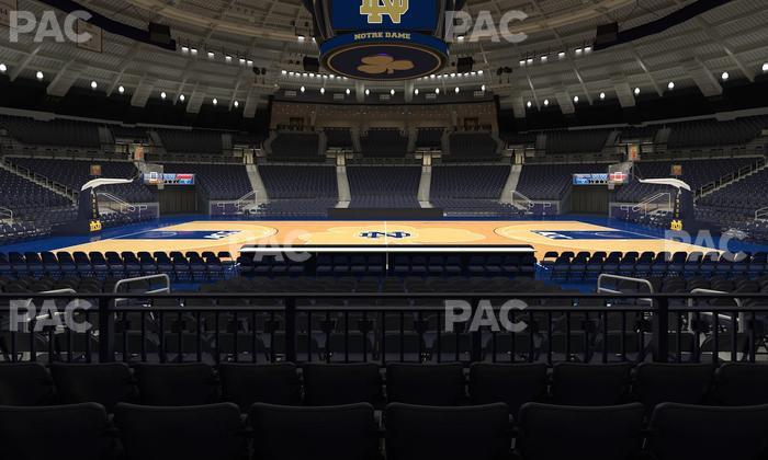 Purcell Pavilion at the Joyce Center - Section 10 Seat View