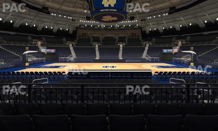 Purcell Pavilion at the Joyce Center - Section 10 Seat View