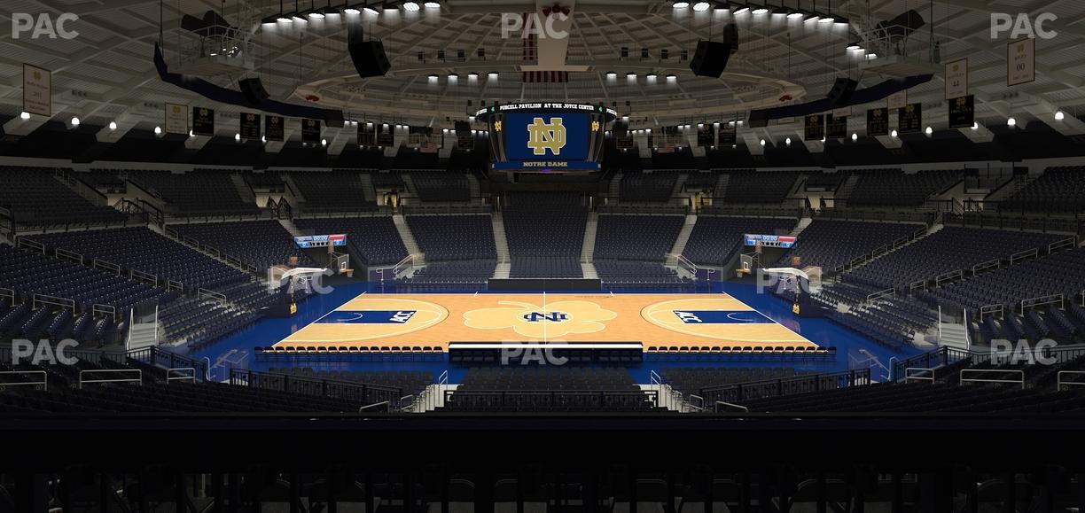 Purcell Pavilion at the Joyce Center - Section 101 Seat View