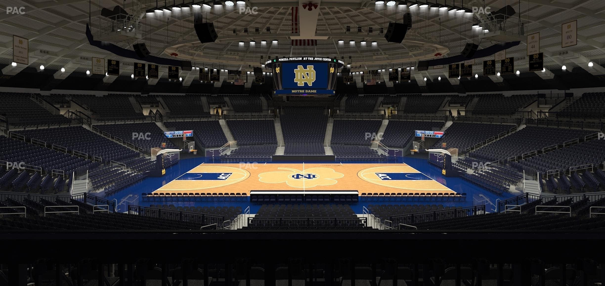Purcell Pavilion at the Joyce Center - Section 101 Seat View