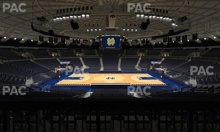 Purcell Pavilion at the Joyce Center - Section 101 Seat View
