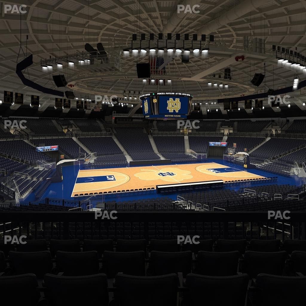 Purcell Pavilion at the Joyce Center - Section 102 Seat View