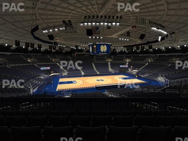 Purcell Pavilion at the Joyce Center - Section 102 Seat View