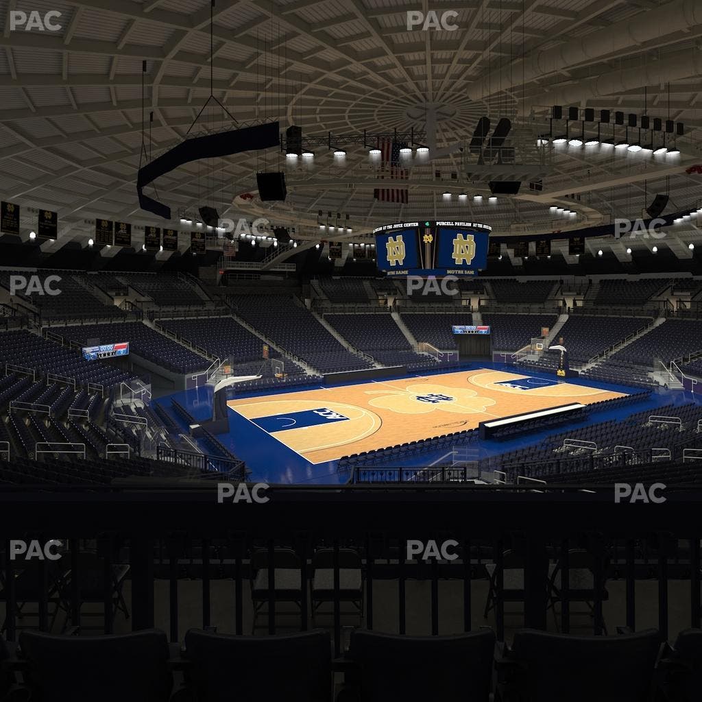 Purcell Pavilion at the Joyce Center - Section 103 Seat View