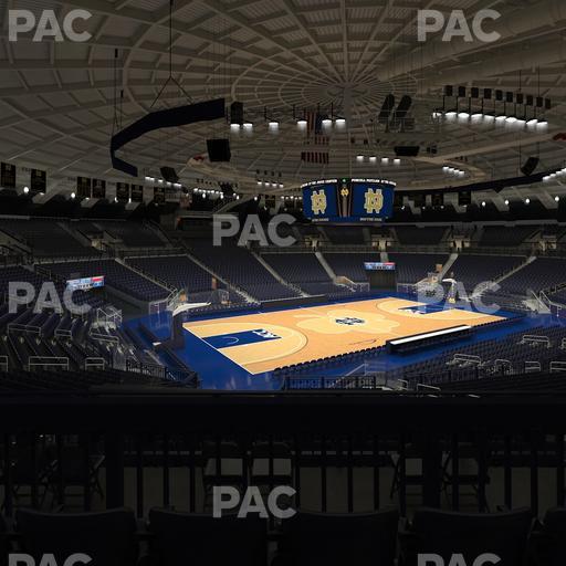 Purcell Pavilion at the Joyce Center - Section 103 Seat View