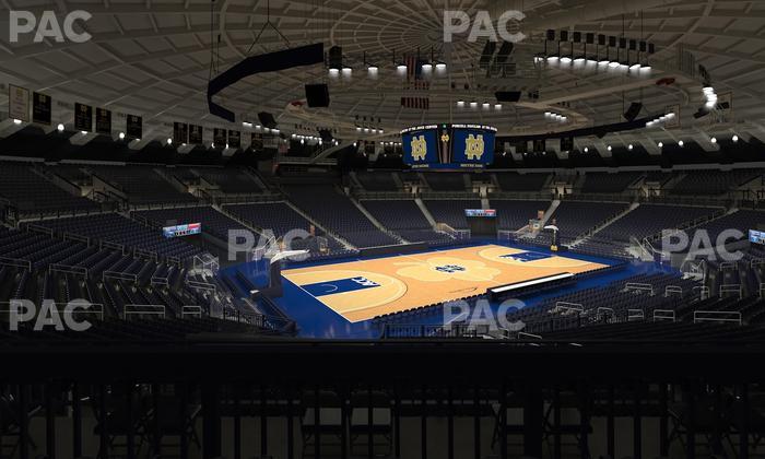 Purcell Pavilion at the Joyce Center - Section 103 Seat View