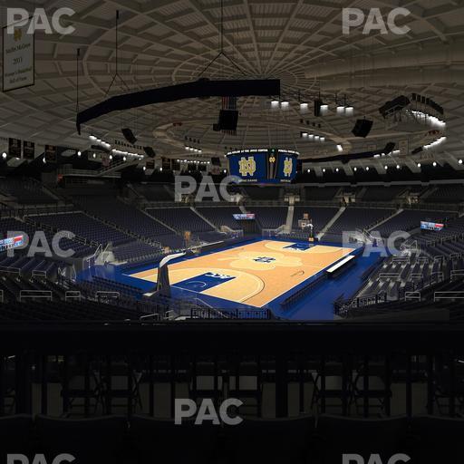 Purcell Pavilion at the Joyce Center - Section 104 Seat View