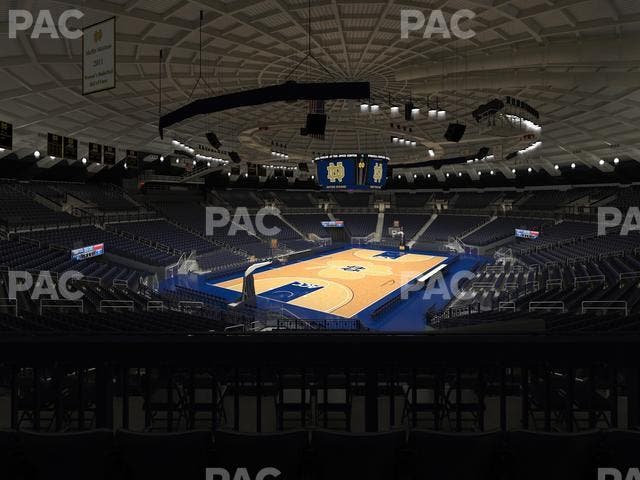 Purcell Pavilion at the Joyce Center - Section 104 Seat View
