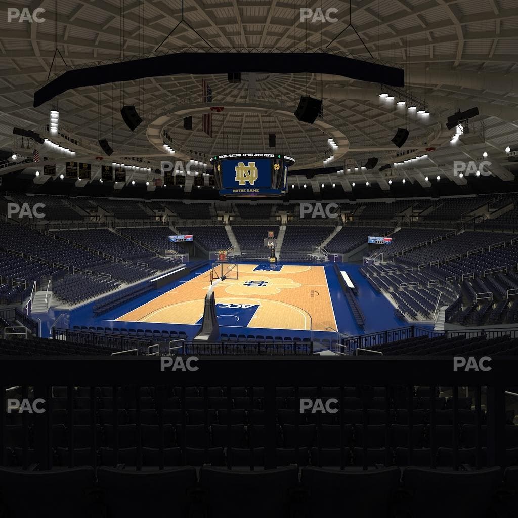 Purcell Pavilion at the Joyce Center - Section 105 Seat View
