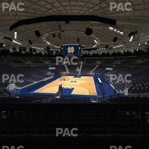 Purcell Pavilion at the Joyce Center - Section 105 Seat View
