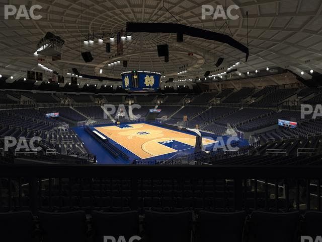 Purcell Pavilion at the Joyce Center - Section 107 Seat View