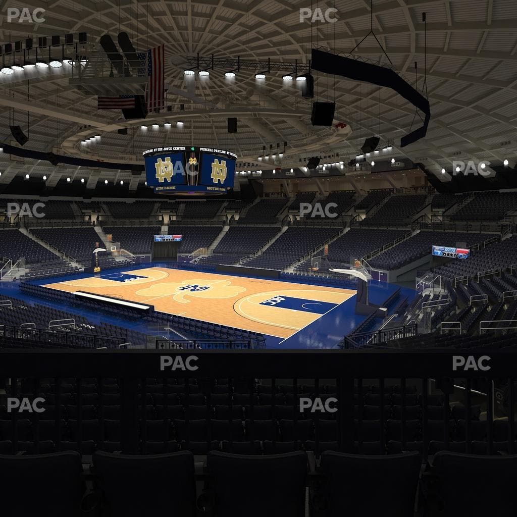 Purcell Pavilion at the Joyce Center - Section 108 Seat View