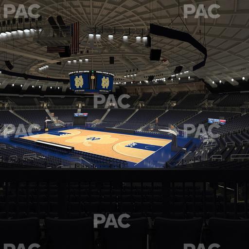 Purcell Pavilion at the Joyce Center - Section 108 Seat View