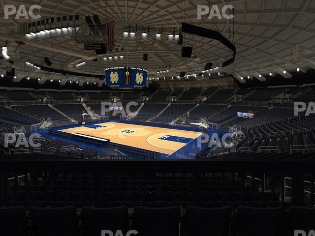 Purcell Pavilion at the Joyce Center - Section 108 Seat View