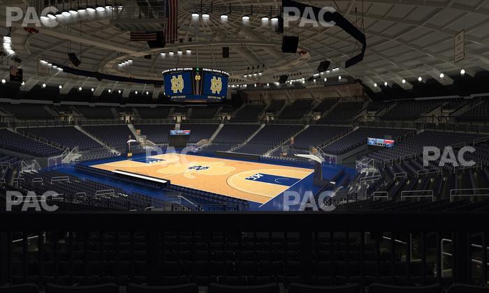 Purcell Pavilion at the Joyce Center - Section 108 Seat View