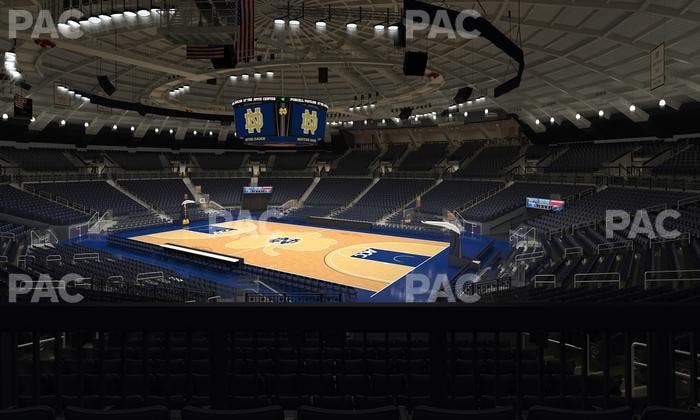 Purcell Pavilion at the Joyce Center - Section 108 Seat View