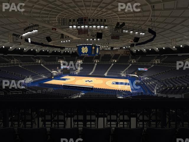 Purcell Pavilion at the Joyce Center - Section 109 Seat View