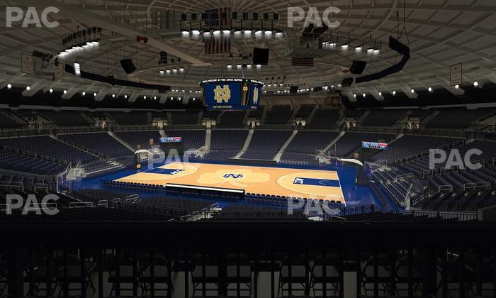 Purcell Pavilion at the Joyce Center - Section 109 Seat View