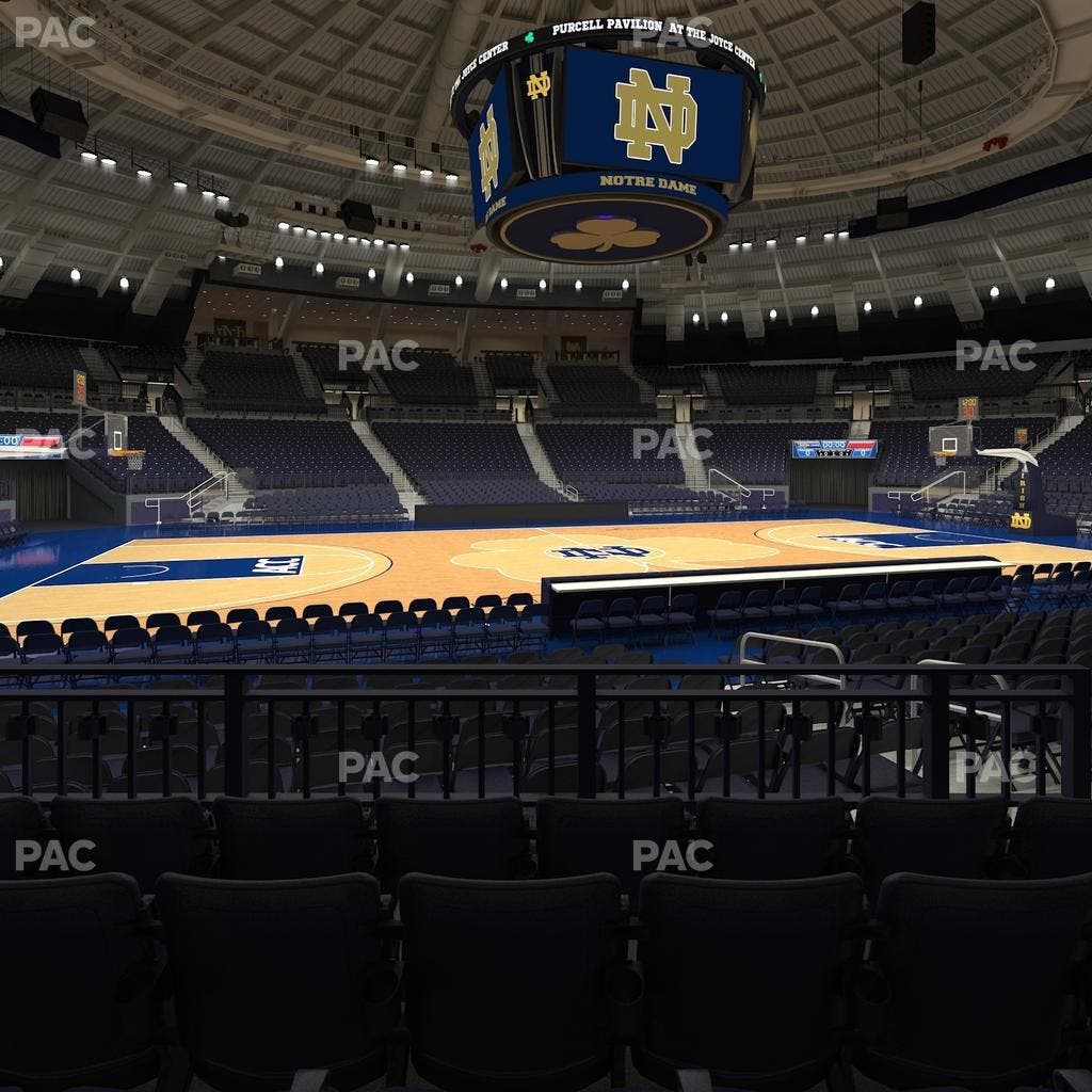 Purcell Pavilion at the Joyce Center - Section 11 Seat View