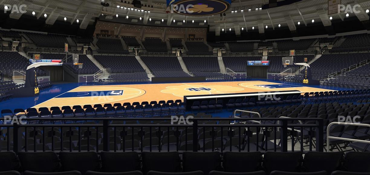 Purcell Pavilion at the Joyce Center - Section 11 Seat View