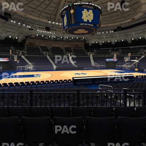 Purcell Pavilion at the Joyce Center - Section 11 Seat View
