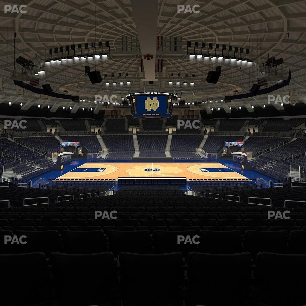Purcell Pavilion at the Joyce Center - Section 110 Seat View