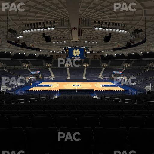 Purcell Pavilion at the Joyce Center - Section 110 Seat View