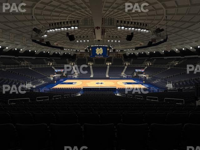 Purcell Pavilion at the Joyce Center - Section 110 Seat View