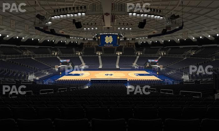 Purcell Pavilion at the Joyce Center - Section 110 Seat View