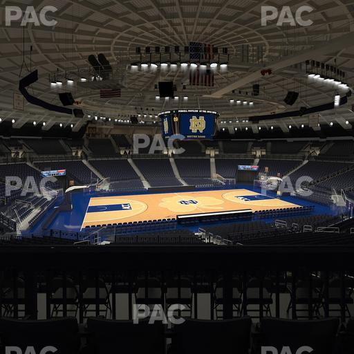 Purcell Pavilion at the Joyce Center - Section 111 Seat View