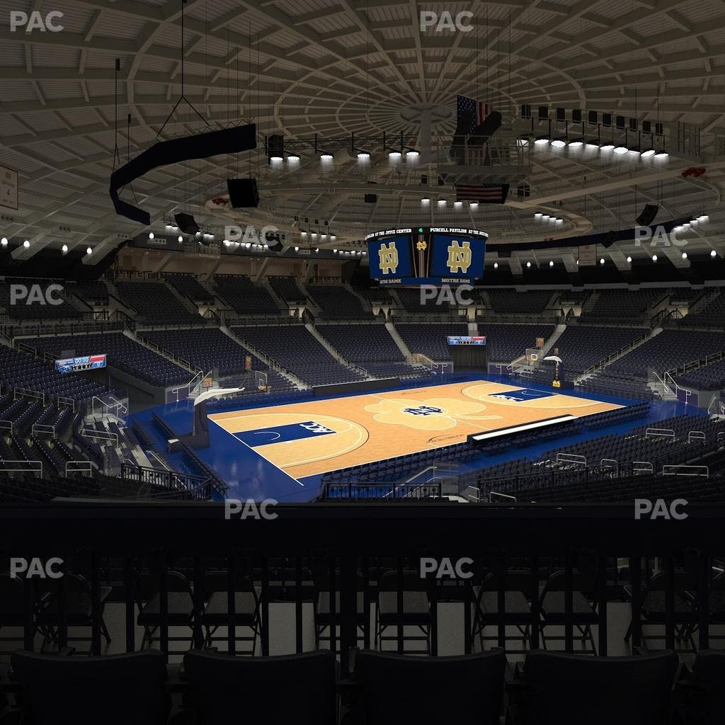 Purcell Pavilion at the Joyce Center - Section 112 Seat View