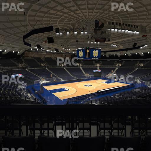 Purcell Pavilion at the Joyce Center - Section 112 Seat View