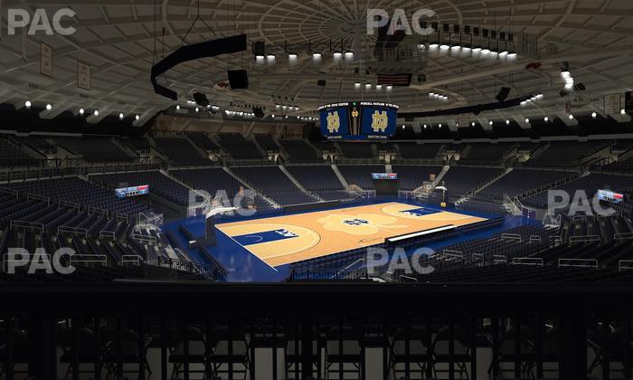 Purcell Pavilion at the Joyce Center - Section 112 Seat View