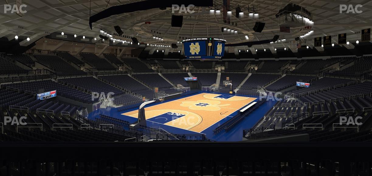 Purcell Pavilion at the Joyce Center - Section 113 Seat View