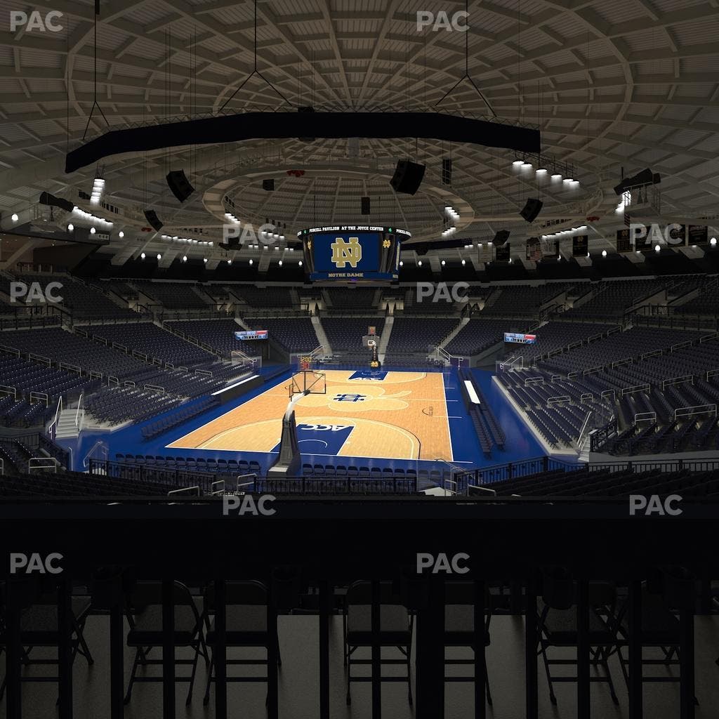 Purcell Pavilion at the Joyce Center - Section 114 Seat View